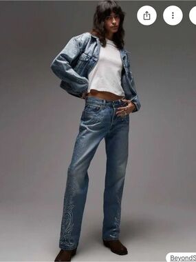 BEYONCÉ X Levi’s Crystal Jeans